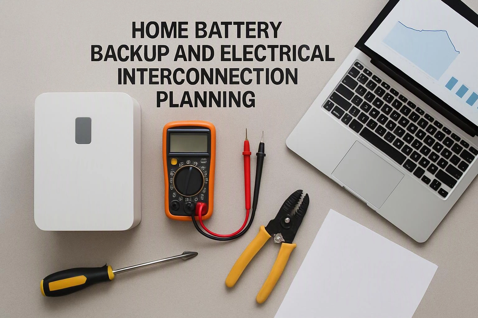 Home Battery Backup and Electrical Interconnection Planning