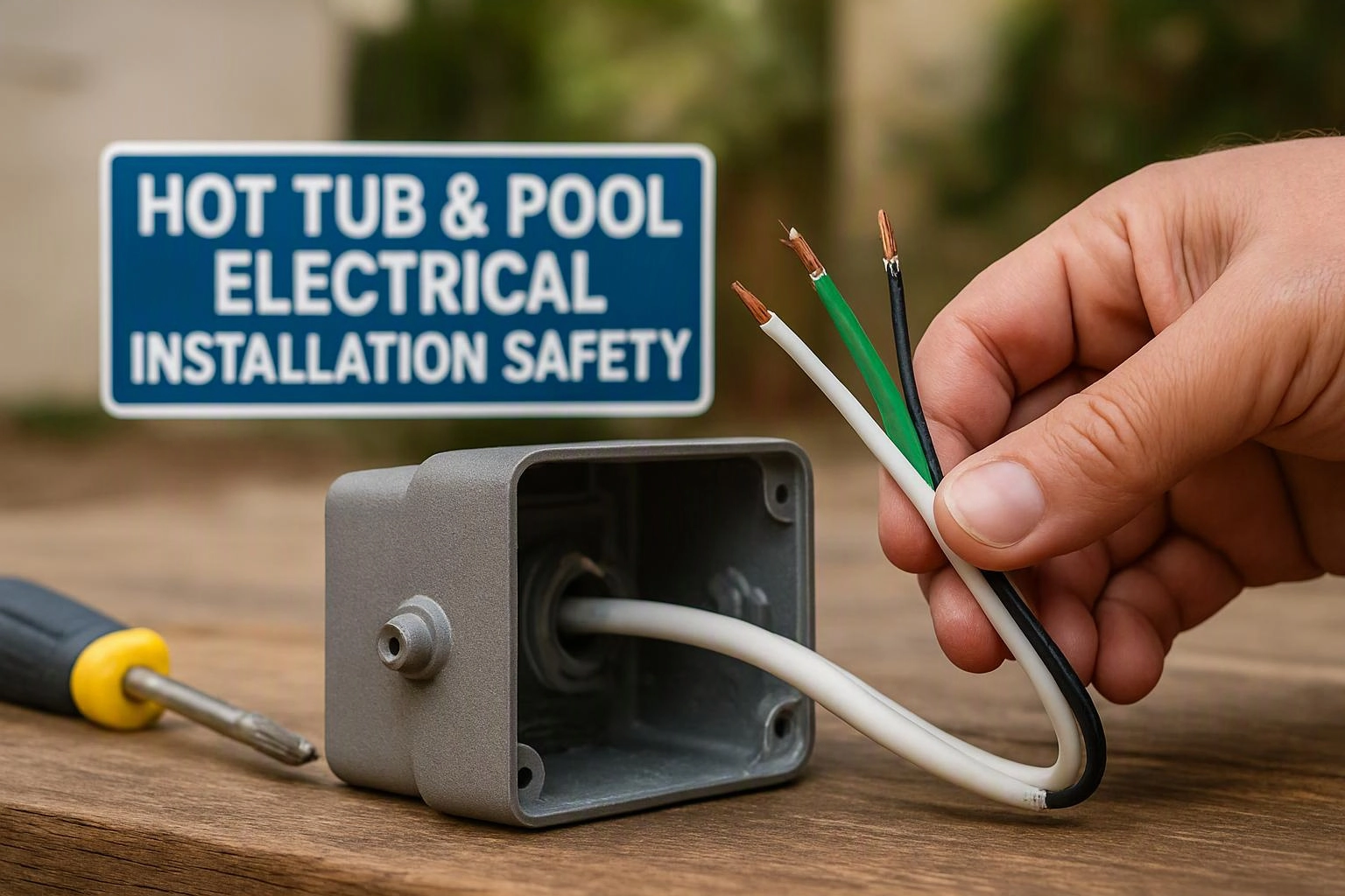Hot Tub and Pool Electrical Installation Safety