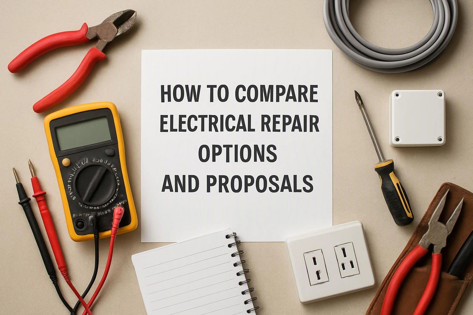 How to Compare Electrical Repair Options and Proposals