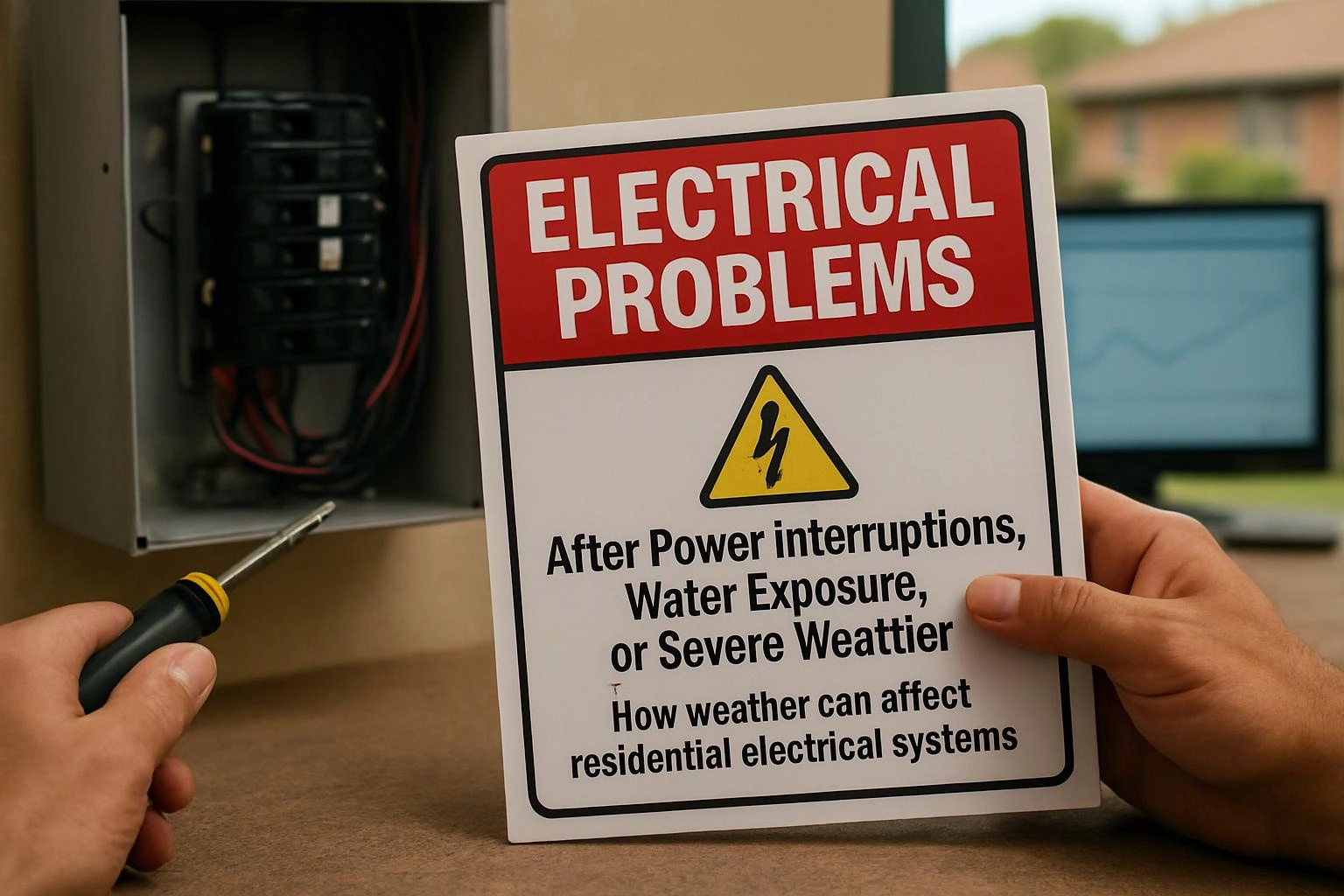 How weather can affect residential electrical systems in Victoria, Texas